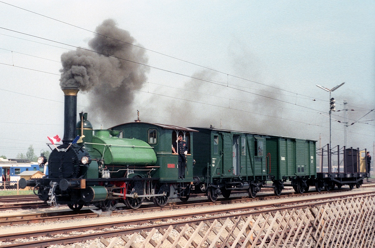 150 Jahre Eisenbahn in Österreich: ÖBB Licaon Strasshof 12.09.1987