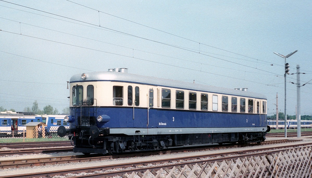 150 Jahre Eisenbahn in Österreich: ÖBB 5042.03 Strasshof 12.09.1987