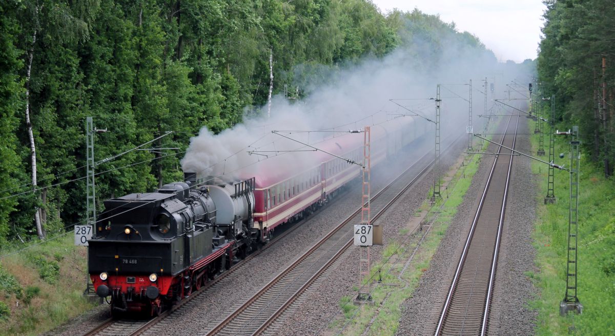78 468 mit Sonderzug Rotenburg 16.06.2019