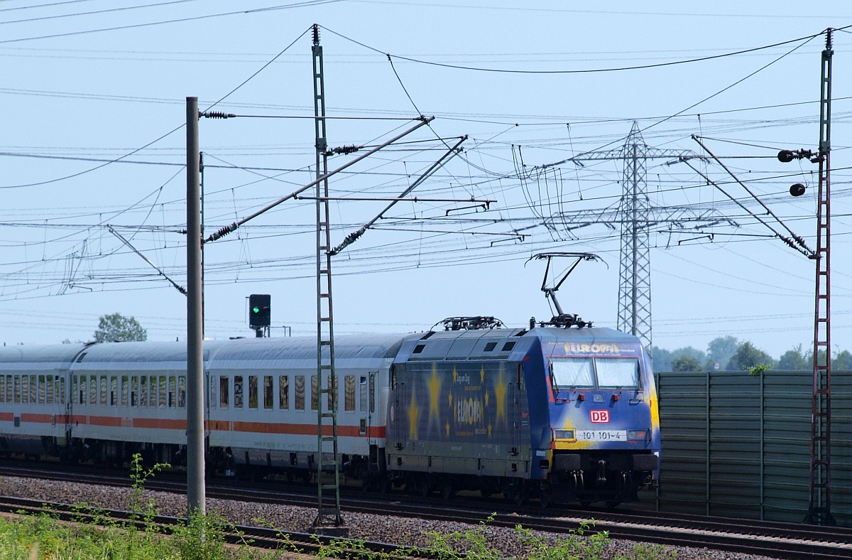 DB 101 101-4  Europa  Ahlten 10.07.2010