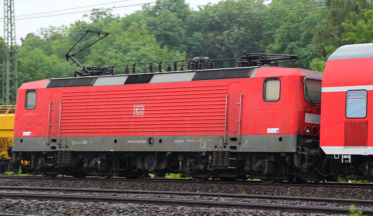 DB 143 009-9, Koblenz-Lützel 03.06.2012