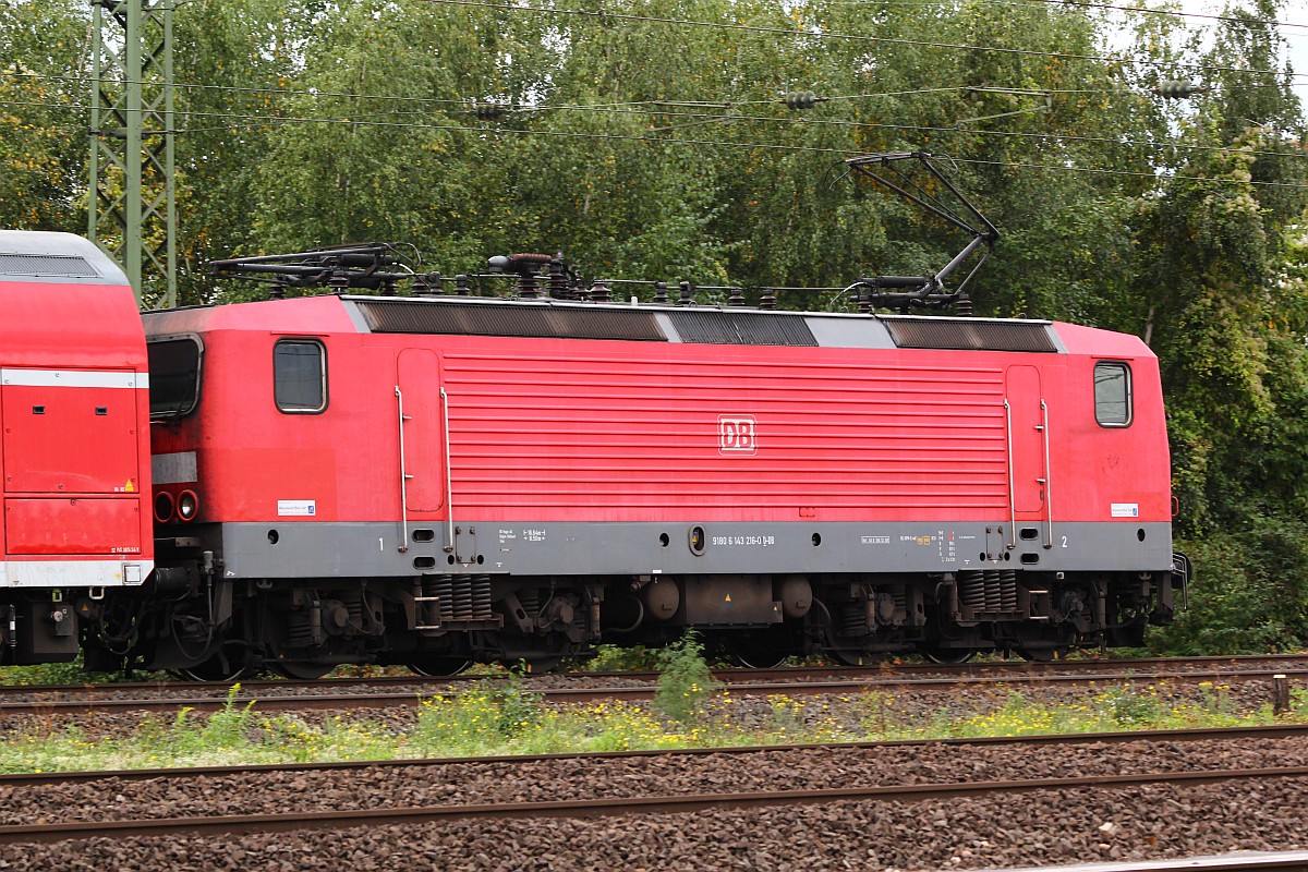 DB 143 216-0 Koblenz-Lützel 29.09.2012