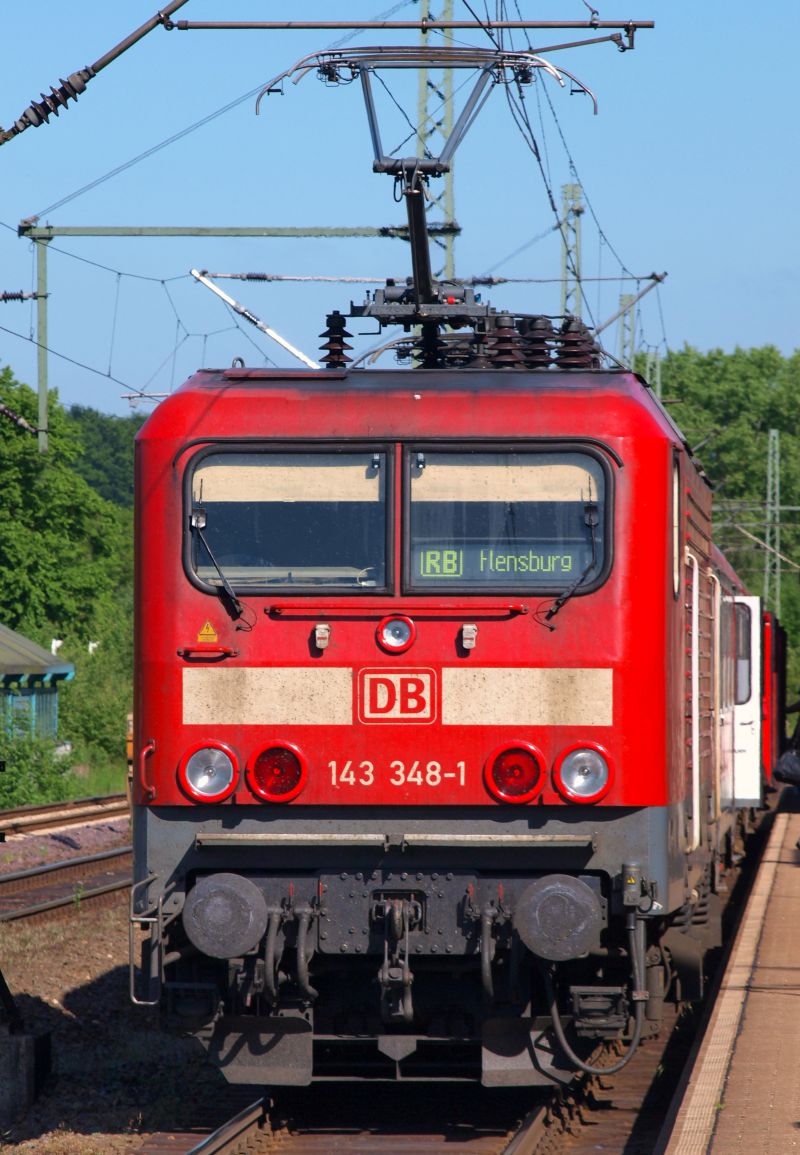 DB 143 348-1 Schleswig 04.06.2010
