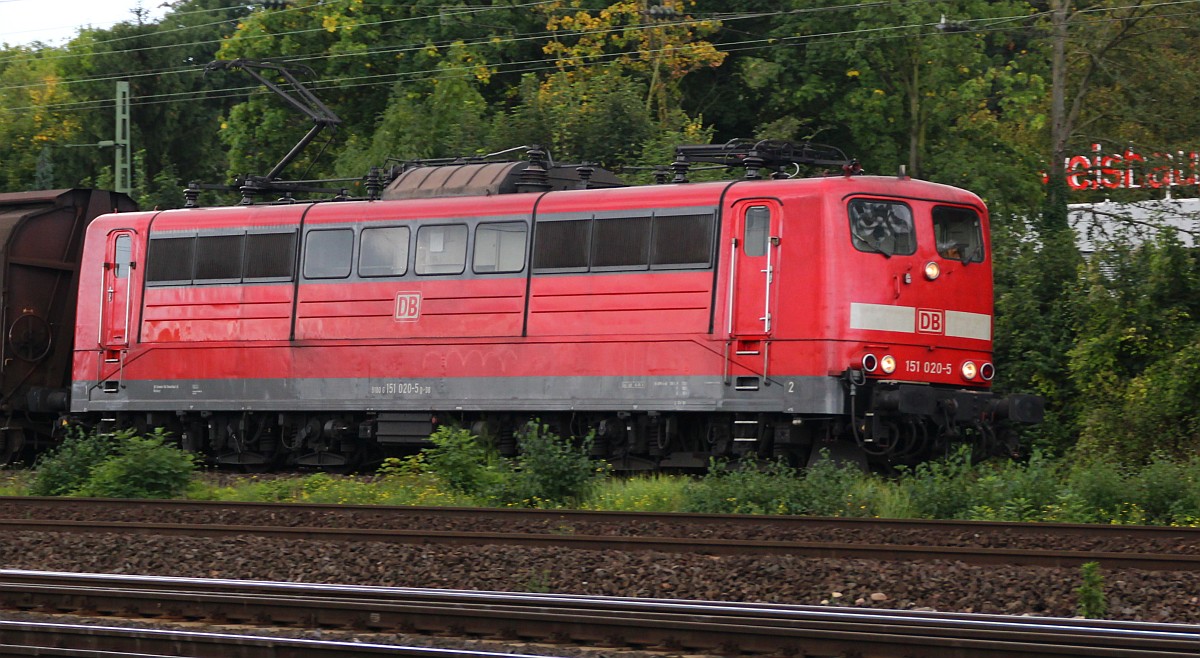 DB 151 020-5, Koblenz-Ltzel 29.09.2012