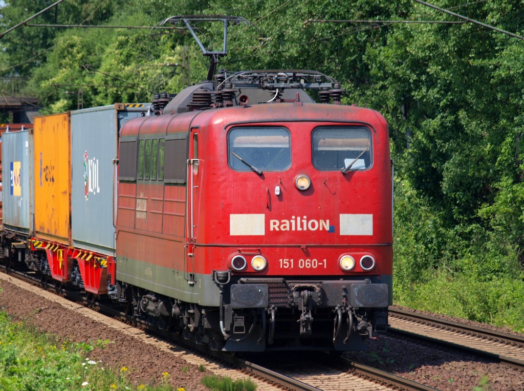 DB 151 060-1 Ahlten 10.07.2010