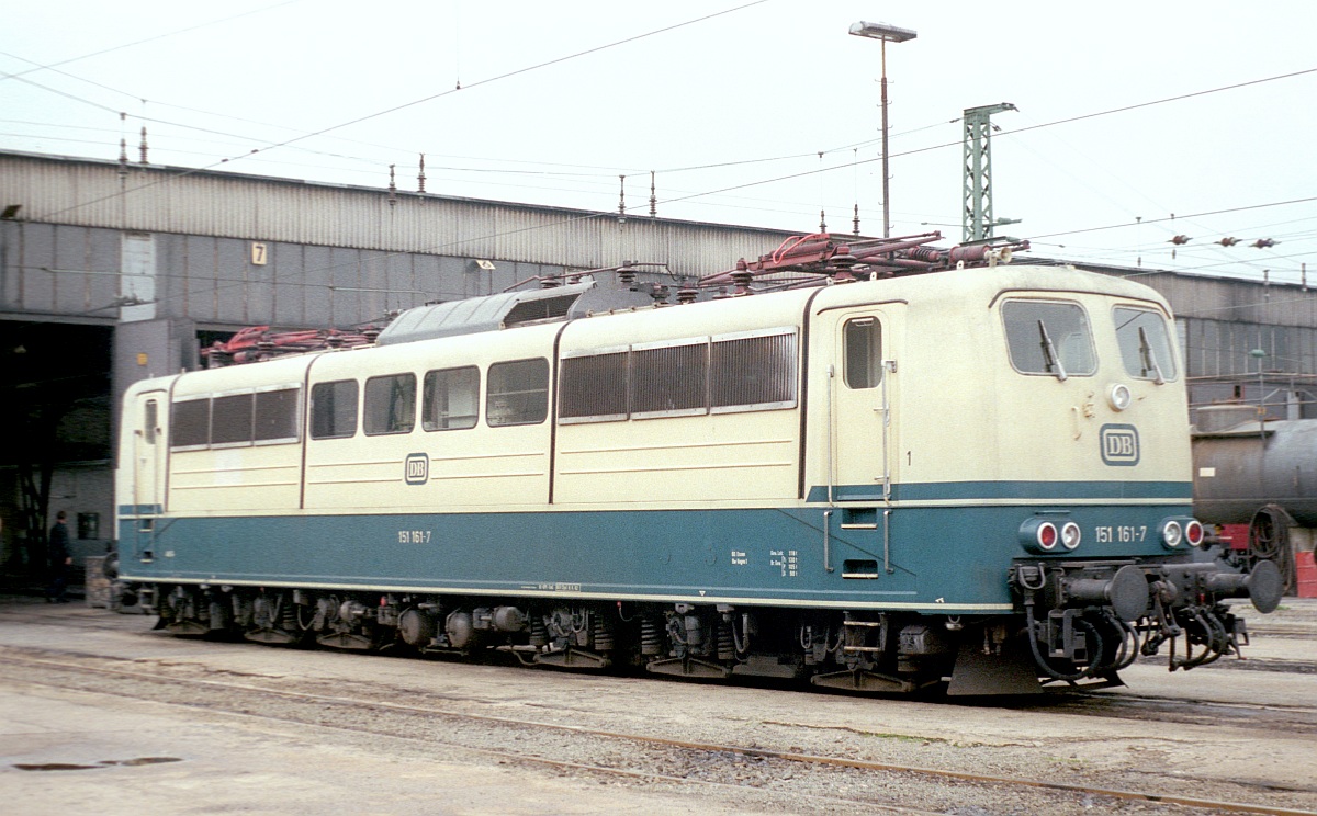 DB 151 161-7 Bw Hamm P 25.06.1985 (D.S)