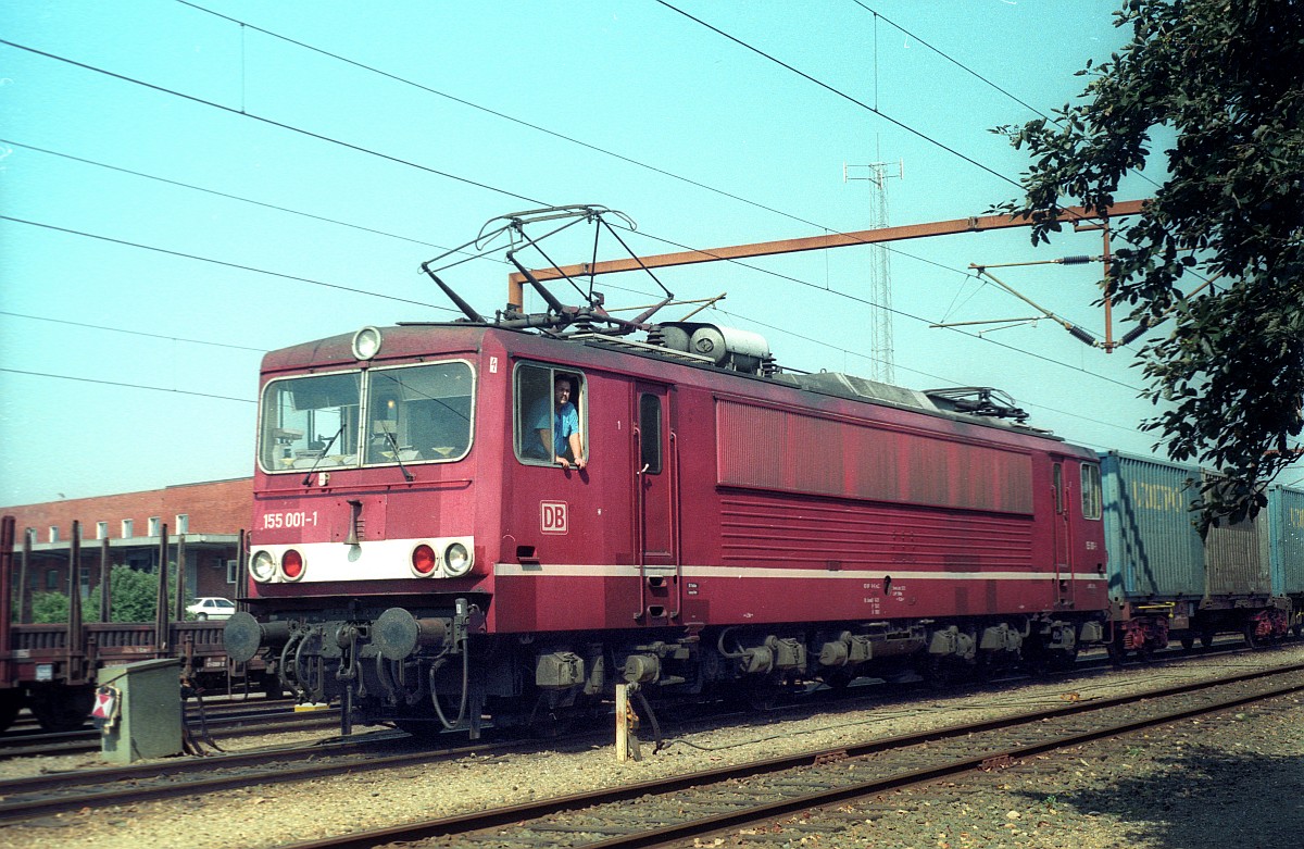 DB 155 001-1 Pattburg/DK 20.08.1997