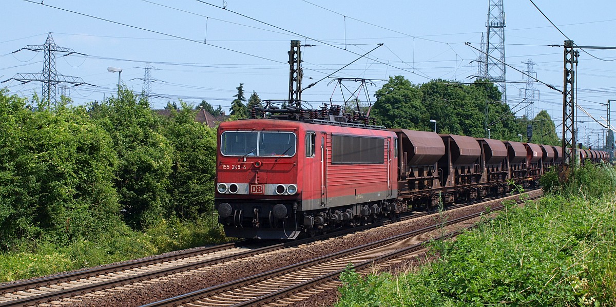 DB 155 245-4 Ahlten 10.07.2010