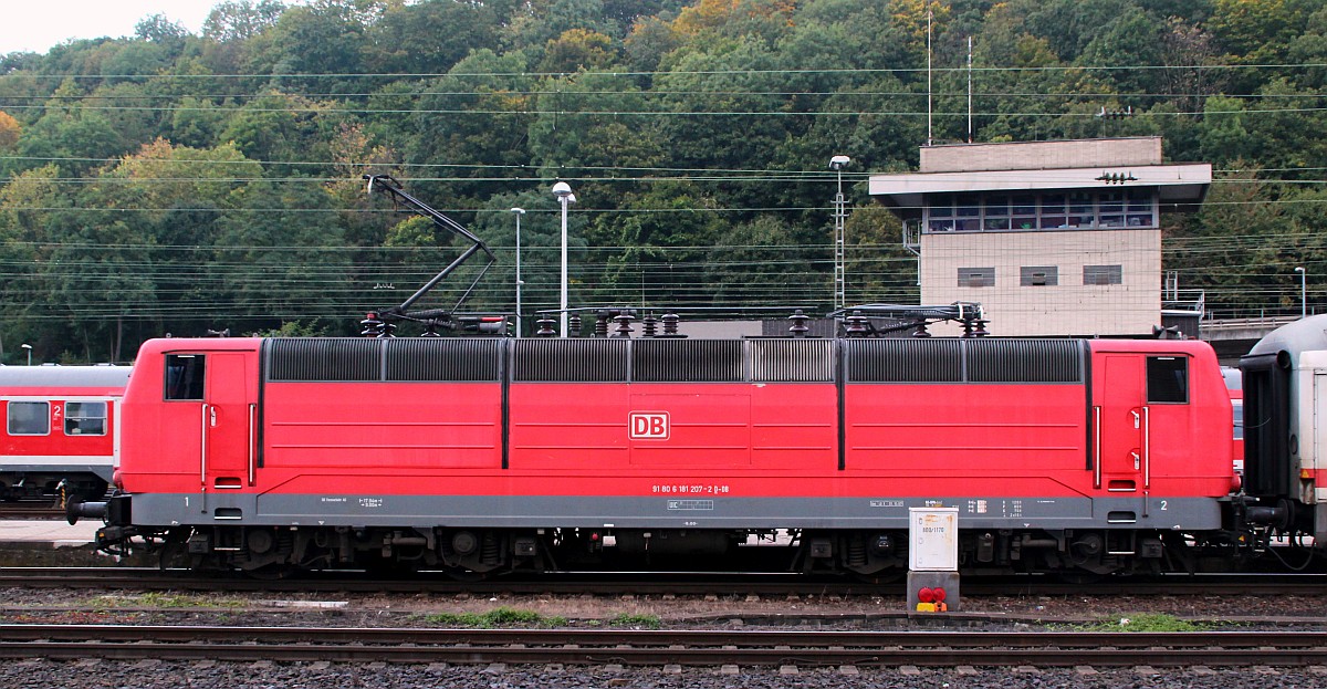 DB 181 207-2 Koblenz Hbf 29.09.2012 II
