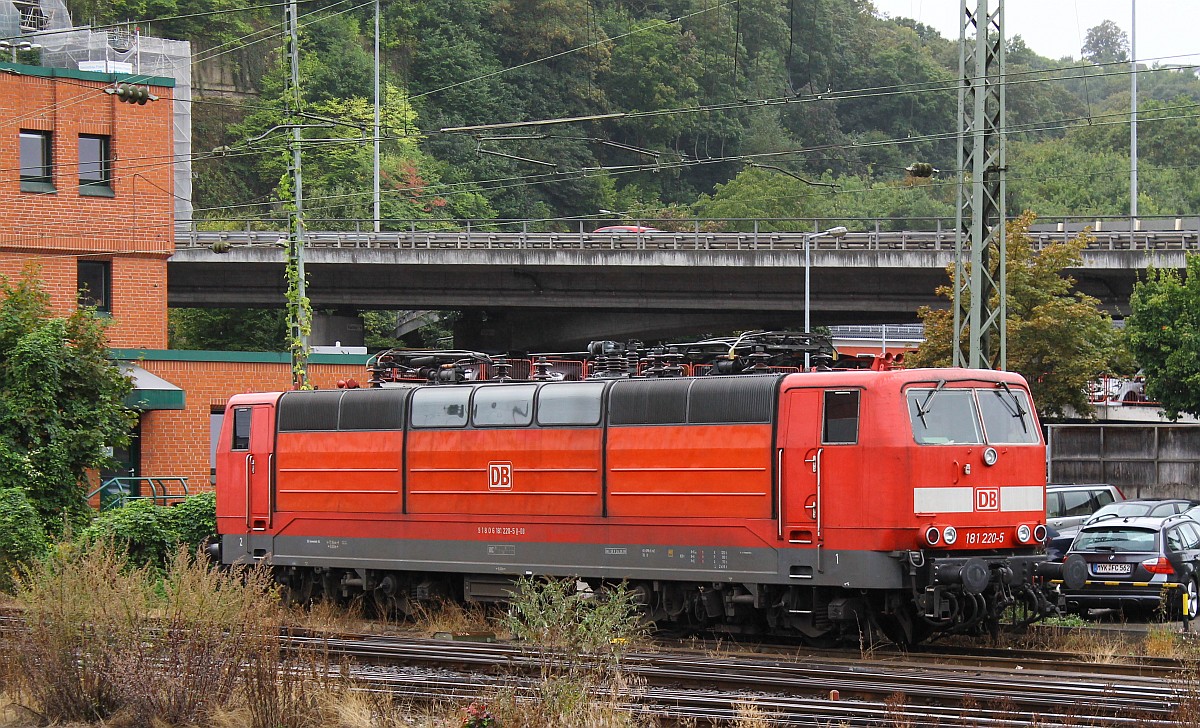 DB 181 220-5(REV/LD X/24.06.08) Koblenz Hbf 16.09.2013 (Start letzter und 6.Tag) (07600)