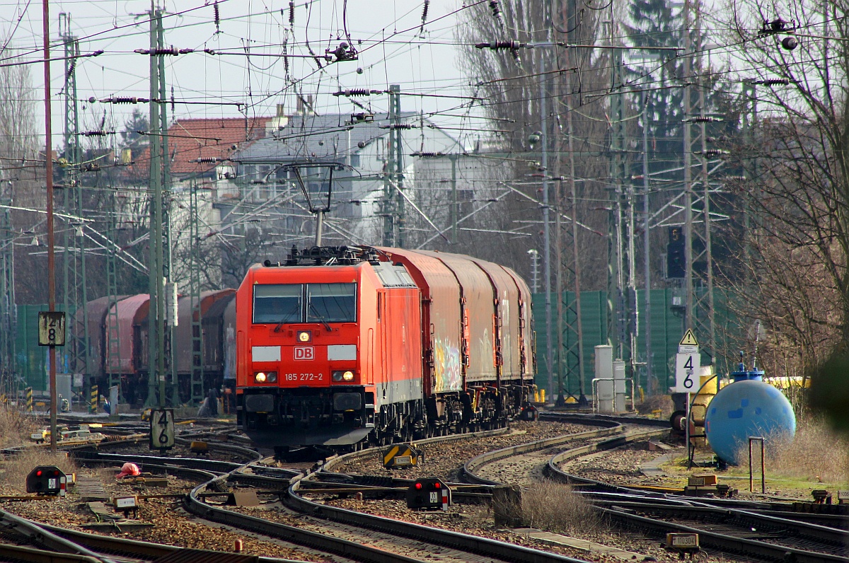 DB 185 272-7(REV/LMR 9/25.09.14) Bremen Hbf 26.02.16