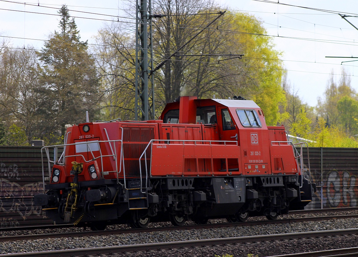 DB 261 020-2 Hamburg Harburg 23.04.2016