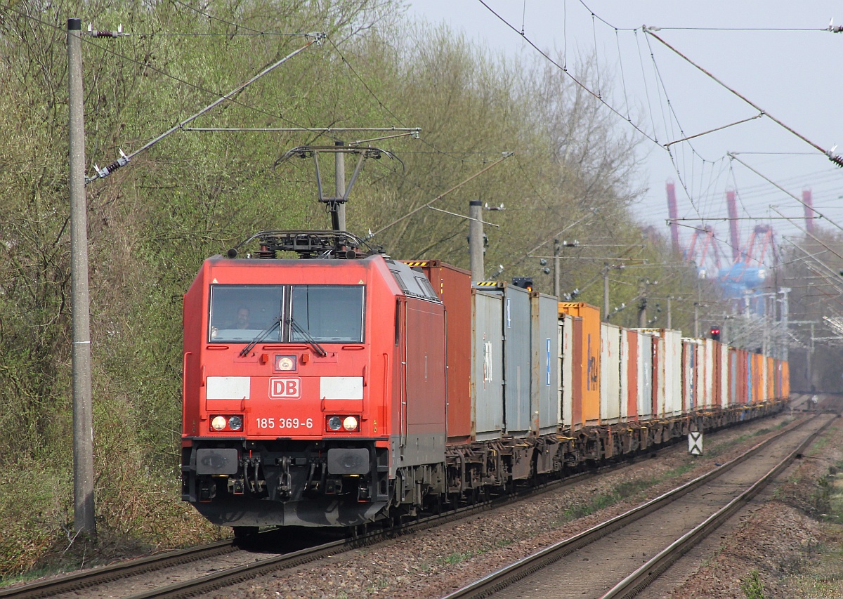 DB 6185 369-6 Richtung Machen HH-Moorburg 01.04.2017