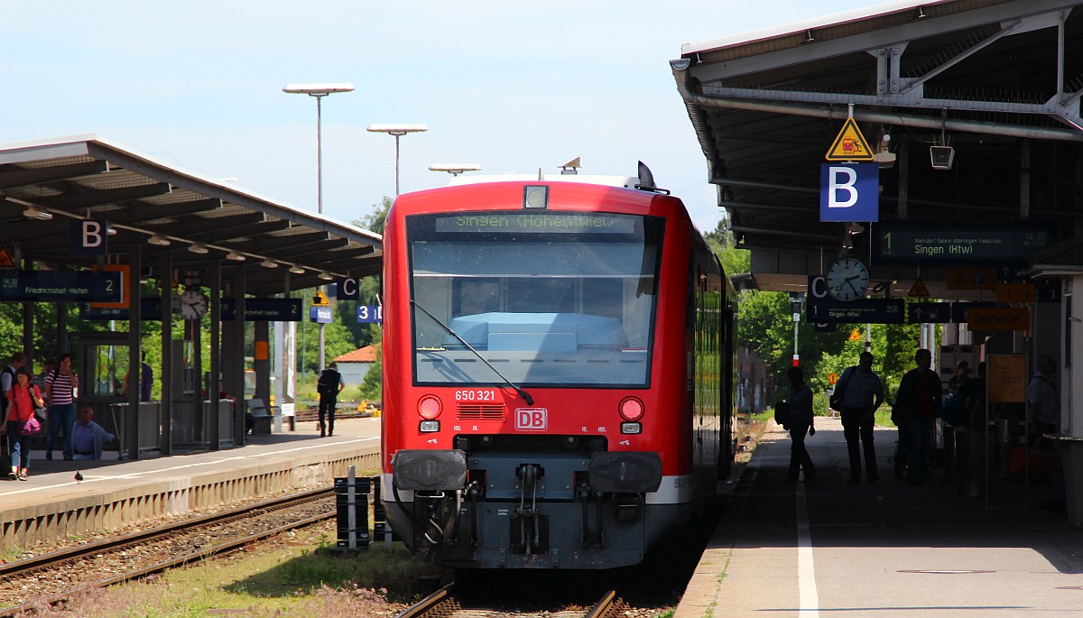 DB 650 321-2, Friedrichshafen 02.06.2012