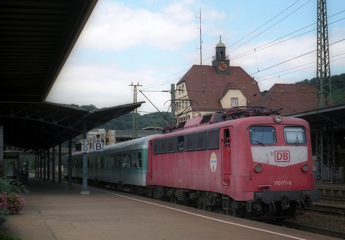 DB E 10 171 Plochingen Bbf 10.08.2001