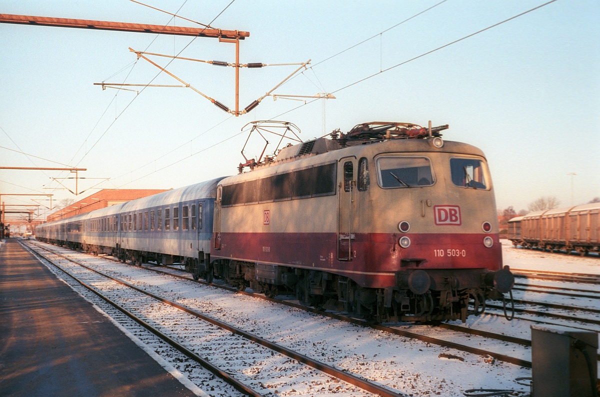 DB E 10 503/ 110 503-0 Pattburg 25.12.1996