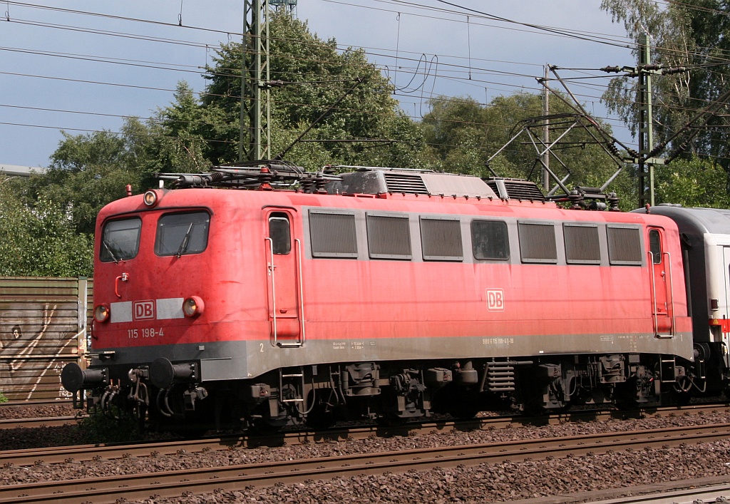 DB E10 114/ 115 114-1 Hamburg-Harburg 11.07.2012