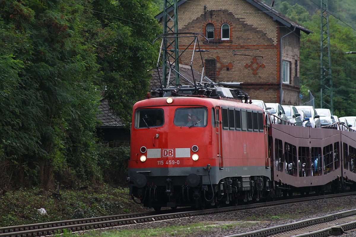 DB E10 459/ 115 459-0 Kaub am Rhein 15.09.2013 II
