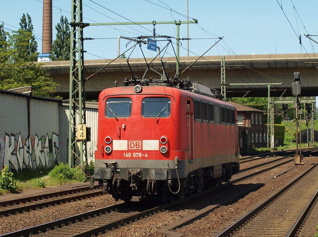 DB E40 678/ 140 678-4 Hamburg-Harburg 01.06.2011