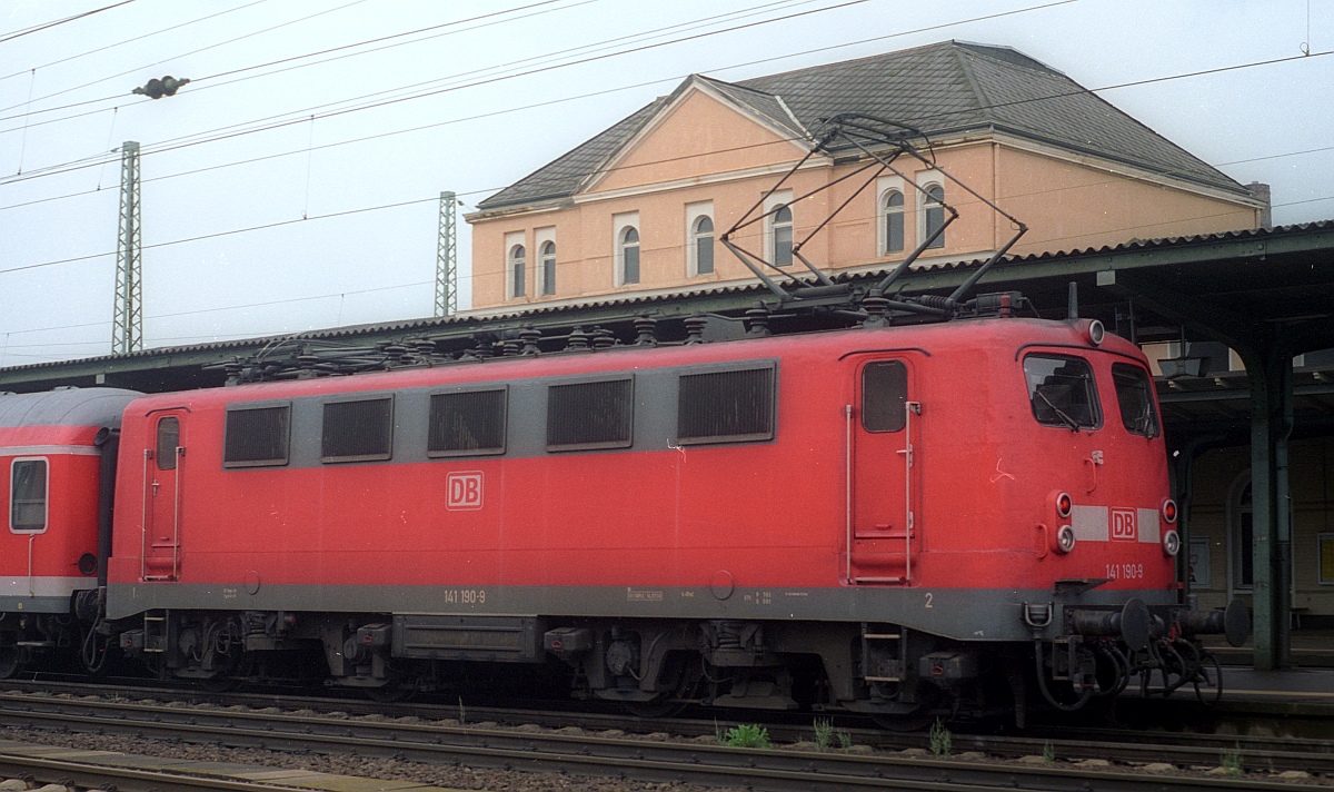 DB E41 190 / 141 190-9 Bhf Bebra 09.09.2002
