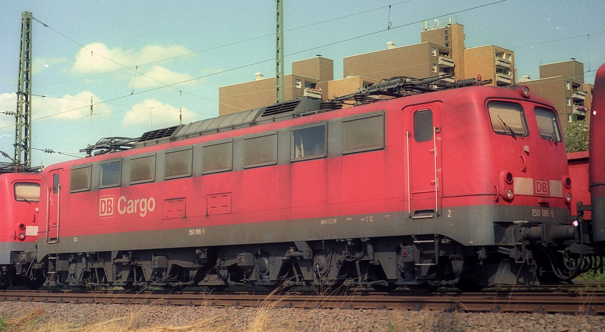 DB E50 186 / 150 186-5 Bw Kornwestheim 28.07.2003 (D.S)