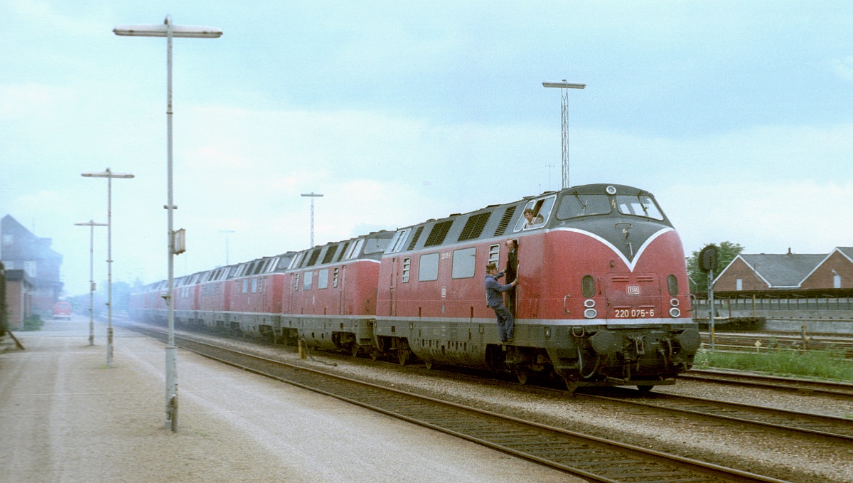 DB V 200 Lokzug Pattburg/DK 25.05.1981