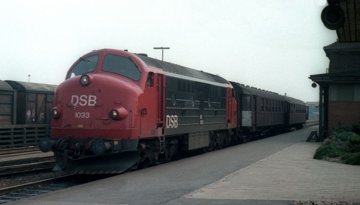 DSB Litra MX 1033 Pattburg/Padborg 05.08.1981