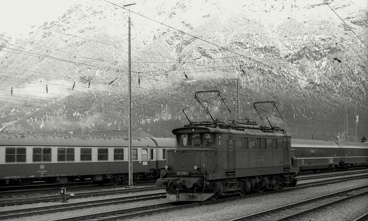 E 44 076/ 144 076-7 Garmisch-Partenkirchen 28.12.1977 (Scan)