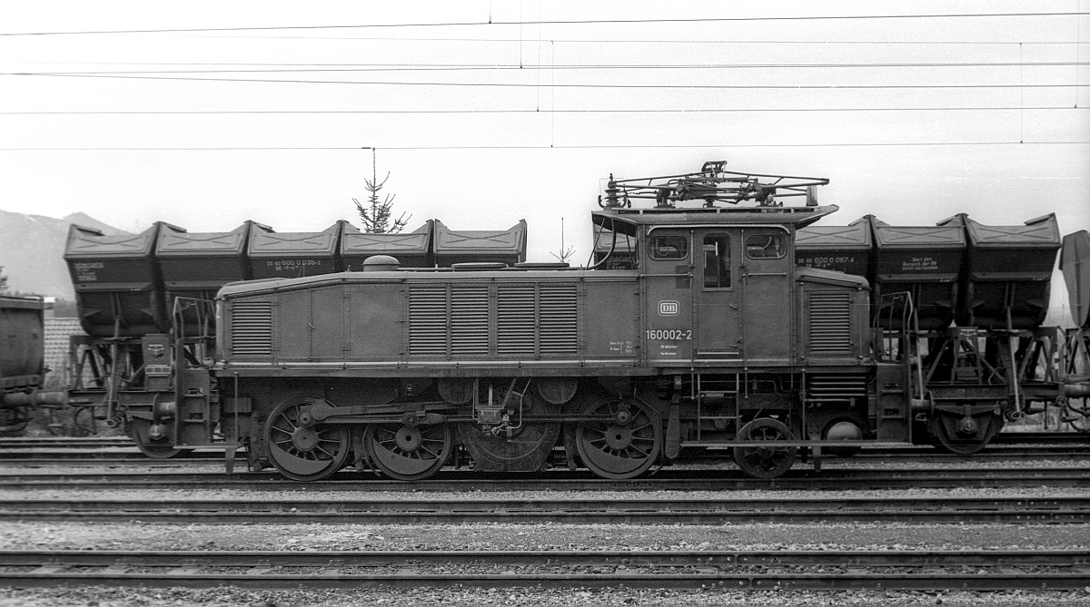 E 60 002/ 160 002-2 Murnau 28.12.1977 (Scan)