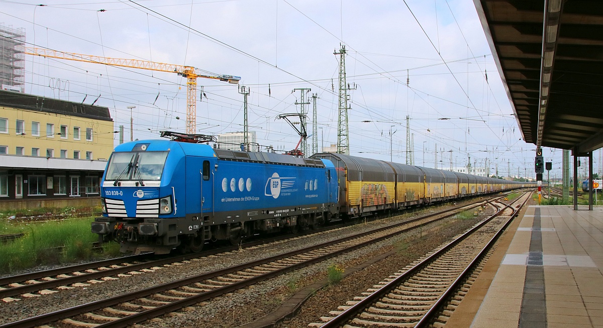 EGP 193 838-0, REV/MMAL/11.05.18 mit ARS Autozug Bremen Hbf 10.07.2021