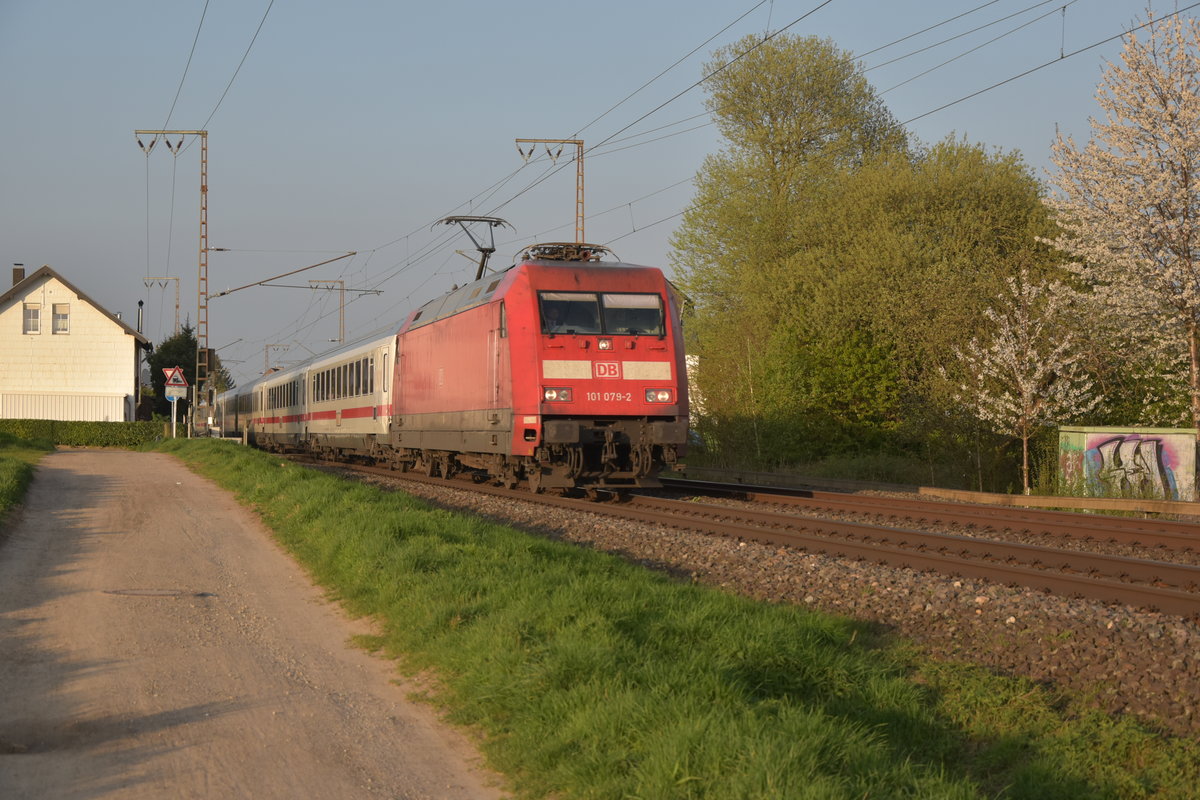 IC 2223 bei Wickrath Dahler Weg am 3.4.2017