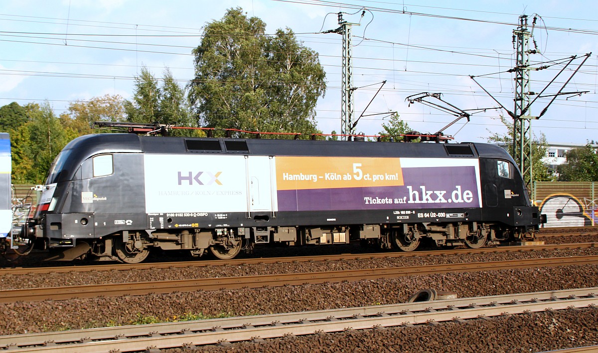 MRCE/HKX ES64U2-030/ 182 530-6 Hamburg-Harburg 28.09.2012