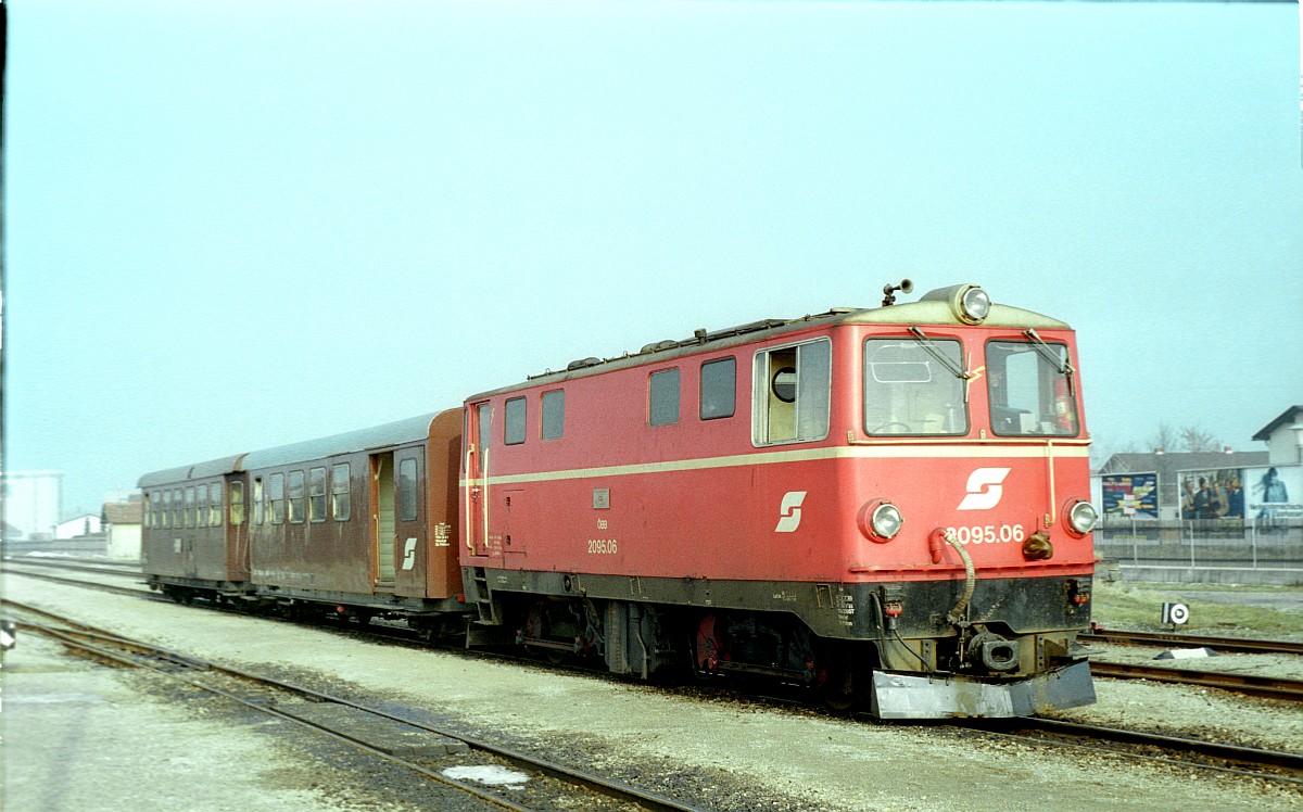 ÖBB 2095.06 Wieselburg 01.03.1985