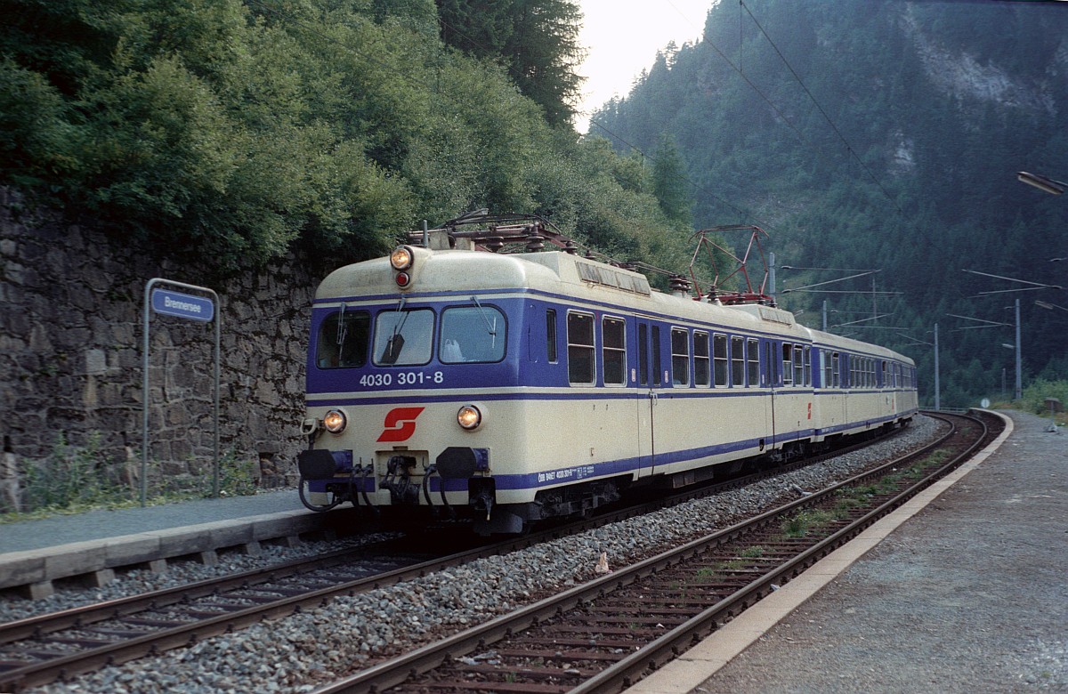 ÖBB 4030.301 Brennersee 16.09.1986