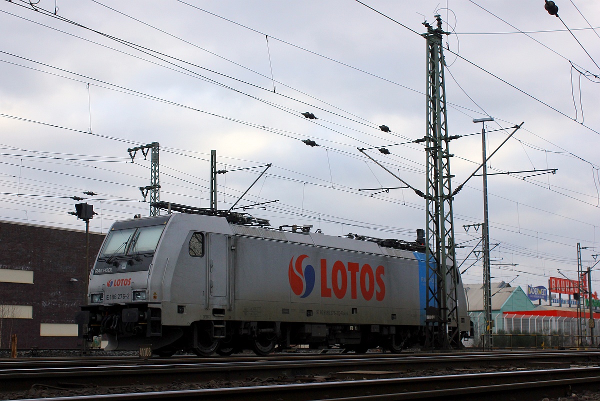 Railpool/Lotos 186 276-2(REV/09.12.10) Hamburg-Harburg 19.03.2016