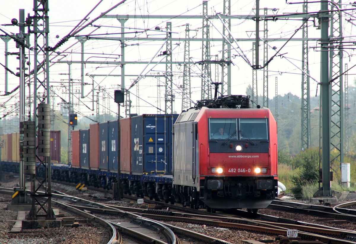 SBBC Re 482 046-0 Hamburg-Harburg 28.09.2012
