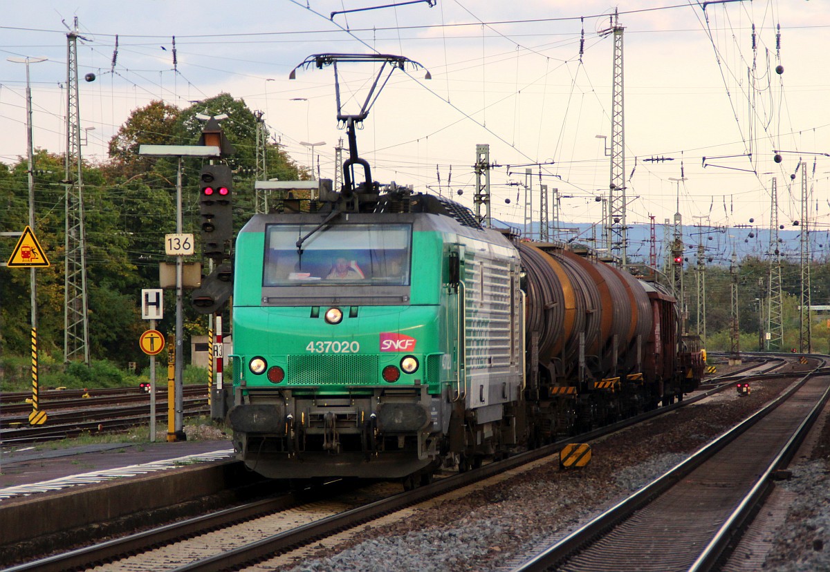 SNCF E437 020 Neuwied 29.09.2012