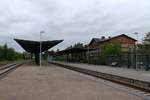 Wenige Kilometer nach dem nordfriesischen Süderlügum liegt der kleine dänische Ort Tønder mit seinem kleinen Bahnhof.