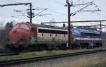 Railcare MY 1134 und Contec MY 1158 Padborg 08.01.2017