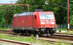 DBCSC 185 321-4, REV/AM9/10.09.22 auf dem Weg zum Lokwechsel. Pattburg/DK 24.05.2023
