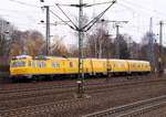DB Netzinstandhaltung SPZ 719 001/720 001/719 501(429 001-7/529 001-6/429 002-5)durchfährt hier Hamburg-Harburg am 30.11.2013