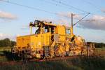 Schweerbau USP 2005 SWS oder 9980 9125 005-5 konnte auch bei Jübek aufgenommen werden da dort Gleis- und Stopfarbeiten vorgenommen wurden. 05.08.2017