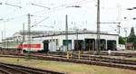Blick auf das DB Werk Basel Badischer Bahnhof. 01.06.12