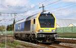 br-1-264-voith-maxima-40-cc/774625/nrs-nordic-rail-service-264-009-2 NRS Nordic Rail Service 264 009-2 REV/VTLT/04.05.18, Flensburg-Weiche 26.04.2022