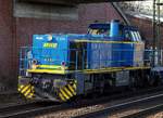 MWB/EVB V 2101/275 101-4 dieselt hier gemütlich durch HH-Harburg. 23.03.2013
