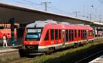 DB Lahn-Eiffel-Bahn 648 202-9/702-8 als RB 23 nach Limburg. Koblenz Hbf 11.09.2023