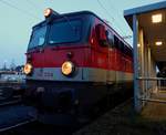 ÖBB/Centralbahn 1142 704 hält hier anlässlich mit einem Sonderzug in Grevenbroich. 31.01.2015 Bild und (C): Dennis Fiedler, Bearbeitung: M.Steiner