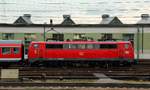 DB 111 060-0(Unt/LD X/04.06.07) abgestellt mit einer RB im Bahnhof Basel Bad. 01.06.2012