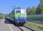 RE8 Ersatzzug nach Stuttgart Hbf in Untergriesheim gezogen von der 111 074 namens Hilde. 10.9.2023