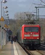 NAH.SH/DB Regio Kiel 6112 168-0(REV/LD X/23.12.16) mit dem RE7 nach Hamburg in Schleswig(raw).